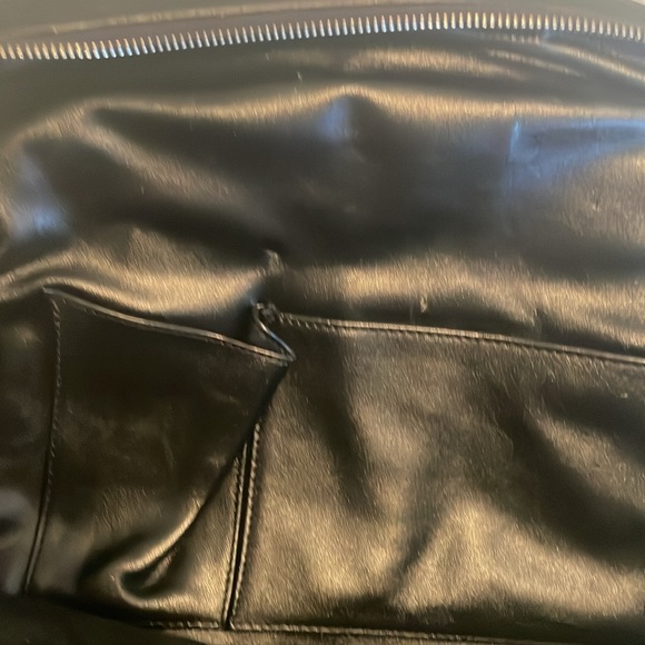 CHRISTIAN DIOR Authentic Black Large Frame Pocket Satchel Bag - Picture 9 of 12